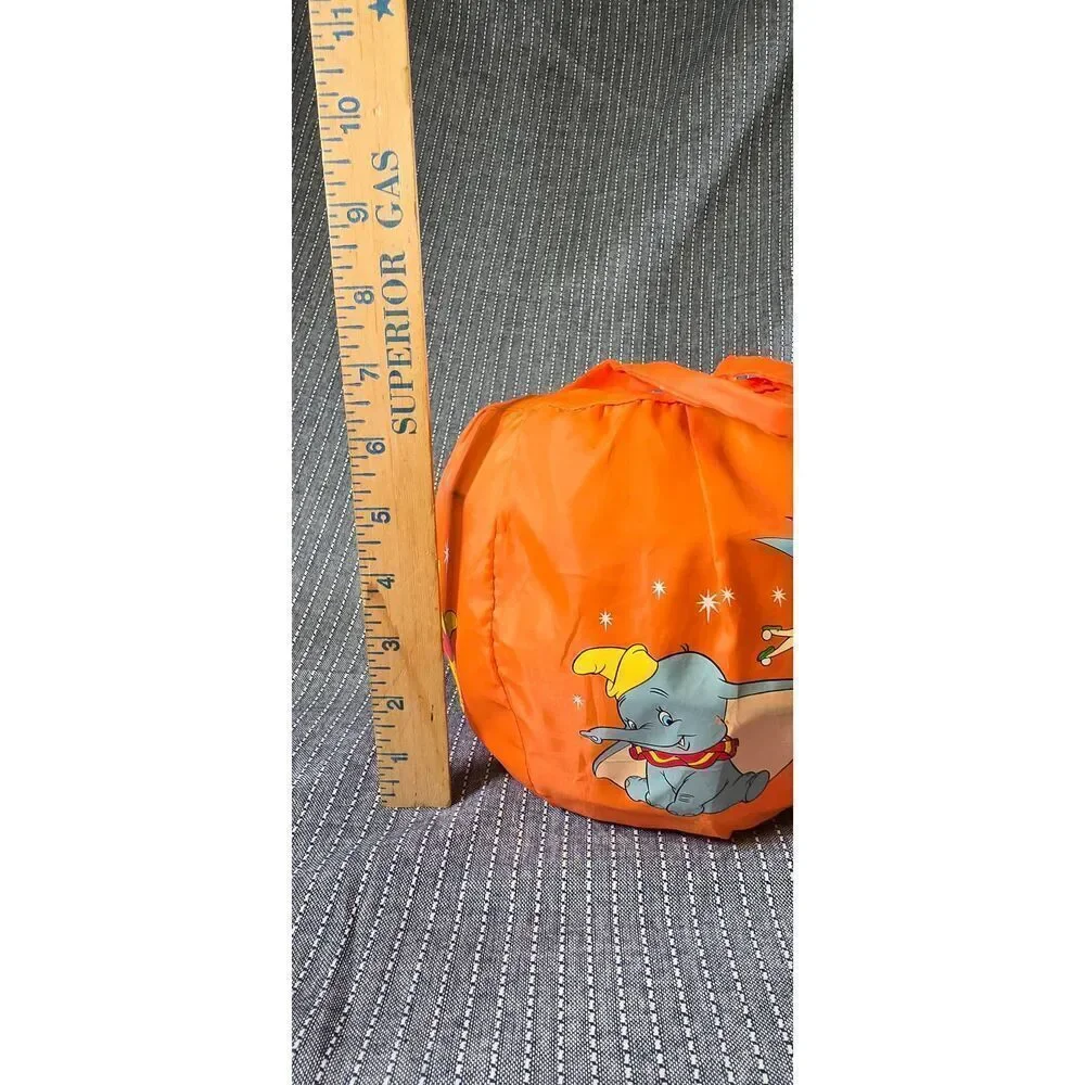 Walt Disney vintage Collapsible Halloween trick or treat Candy Bag